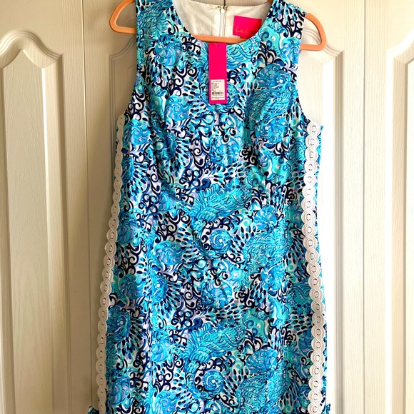 Lilly Pulitzer Dresses & Skirts - Lilly Pulitzer Mila Stretch Shift Dress NWT size 14